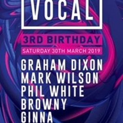 VOCAL 3rd Birthday Mix - Ginna