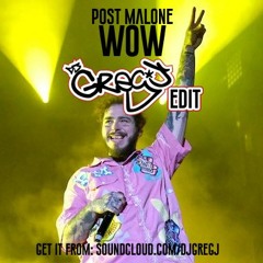 Post Malone - Wow (DJ Greg J Edit)
