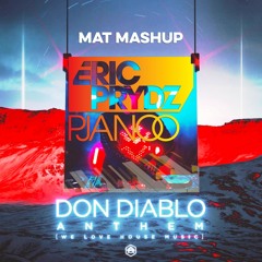 Don Diablo vs. Eric Prydz - Anthem vs. Pjanoo vs. California vs. Boom Boom Boom(MAT Mashup)