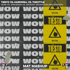 Tiesto, Hardwell - Wow vs. Spaceman vs. Baddest Behaivour (MAT Mashup)