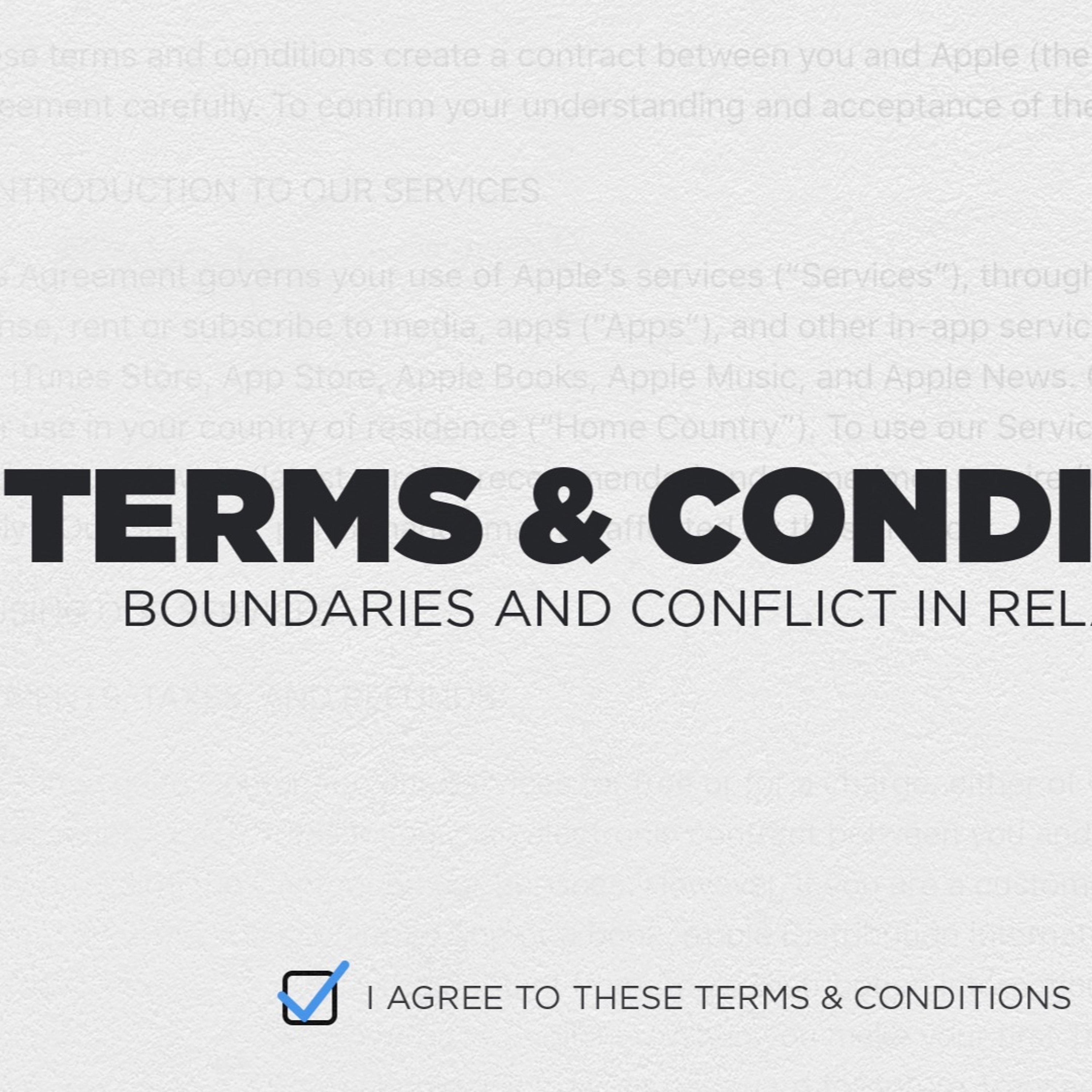 2.17.19 Terms & Conditions(Week 1: Say Your No) episode artwork