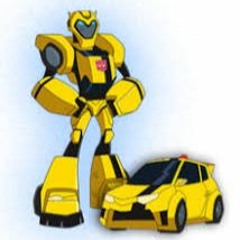 Bumblebee, autobot de Transformers, animando a "Encantautores".