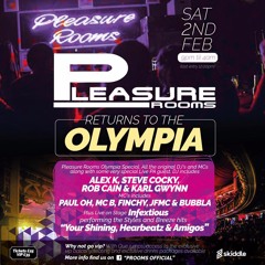 Pleasurerooms Live Recording Olympia Feb 2019
