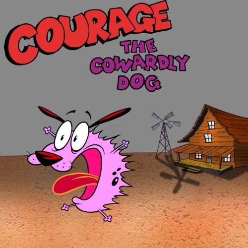 courage the cowardly dog house