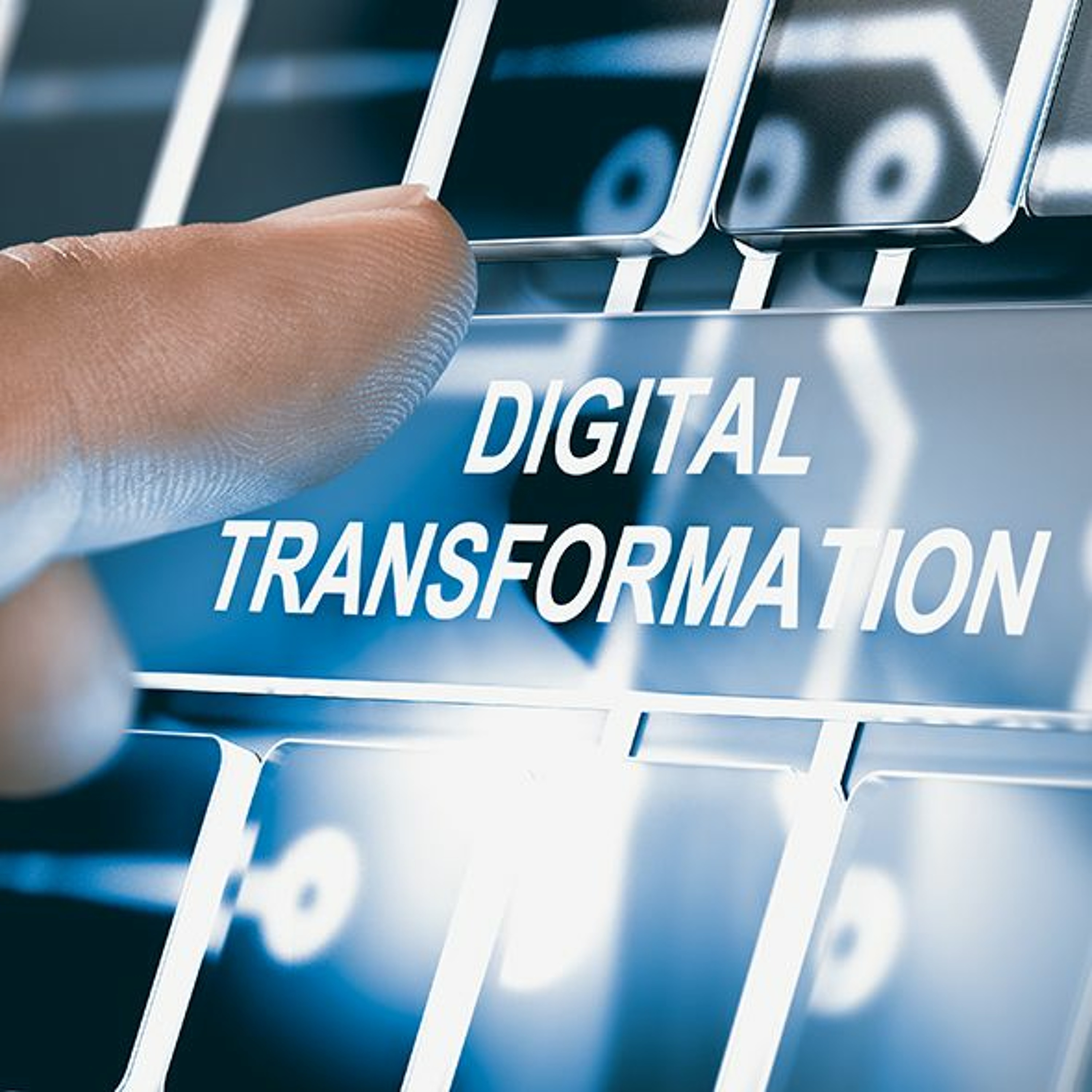 #12: Digital transformation: Sådan gennemfører man gennemgribende digitale forandringer episode artwork