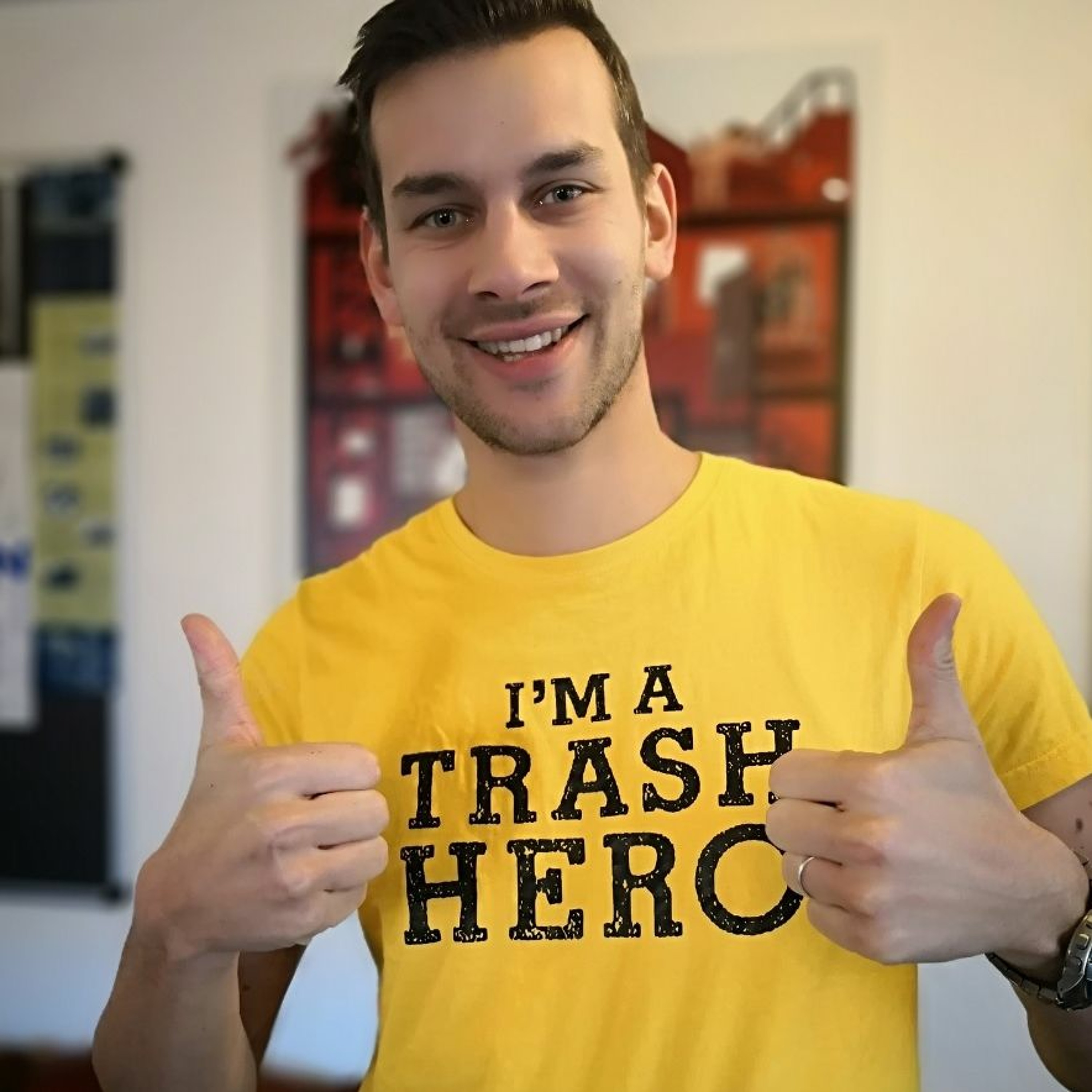 Trash Hero Michel Bühler - im RaBe-TALK episode artwork