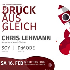 Chris Lehmann @ Druckausgleich/Drifters/Freiburg (16.02.19)