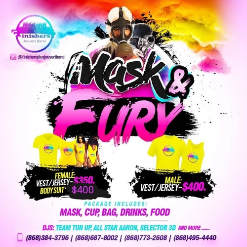 FINISHERS PLUS JOUVERT BAND CD MAKING