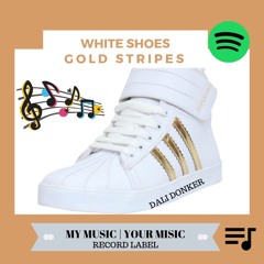 Donker - White Shoes | Gold Stripes last edit