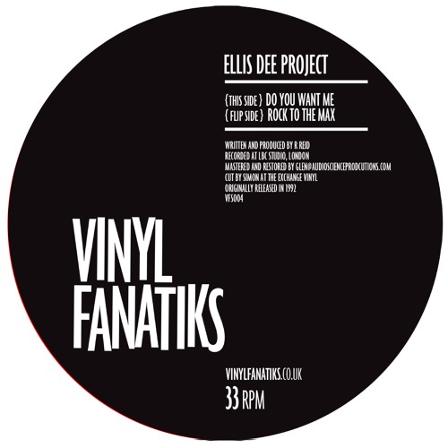 Ellis Dee Project 'Do You Want Me' - Vinyl Fanatiks 004 - 128mp3 clip