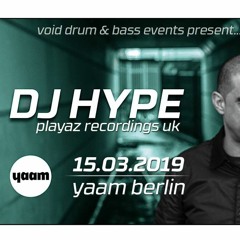15.03.2019 DJ HYPE @ YAAM Berlin  DJ - Contest - Mix By DVPPV