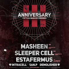 ESTAFERMUS @ Critical Bass Recordings 3 B-Day - Club Lisbon, PT [07.01.2017]