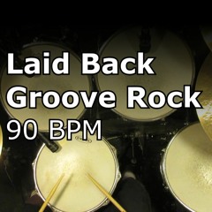 Laid Back Groove Rock Drum Beat - 90 BPM