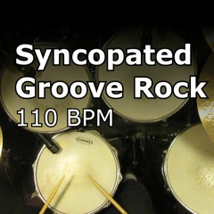 Syncopated Groove Rock Beat 110 BPM 1/16/19