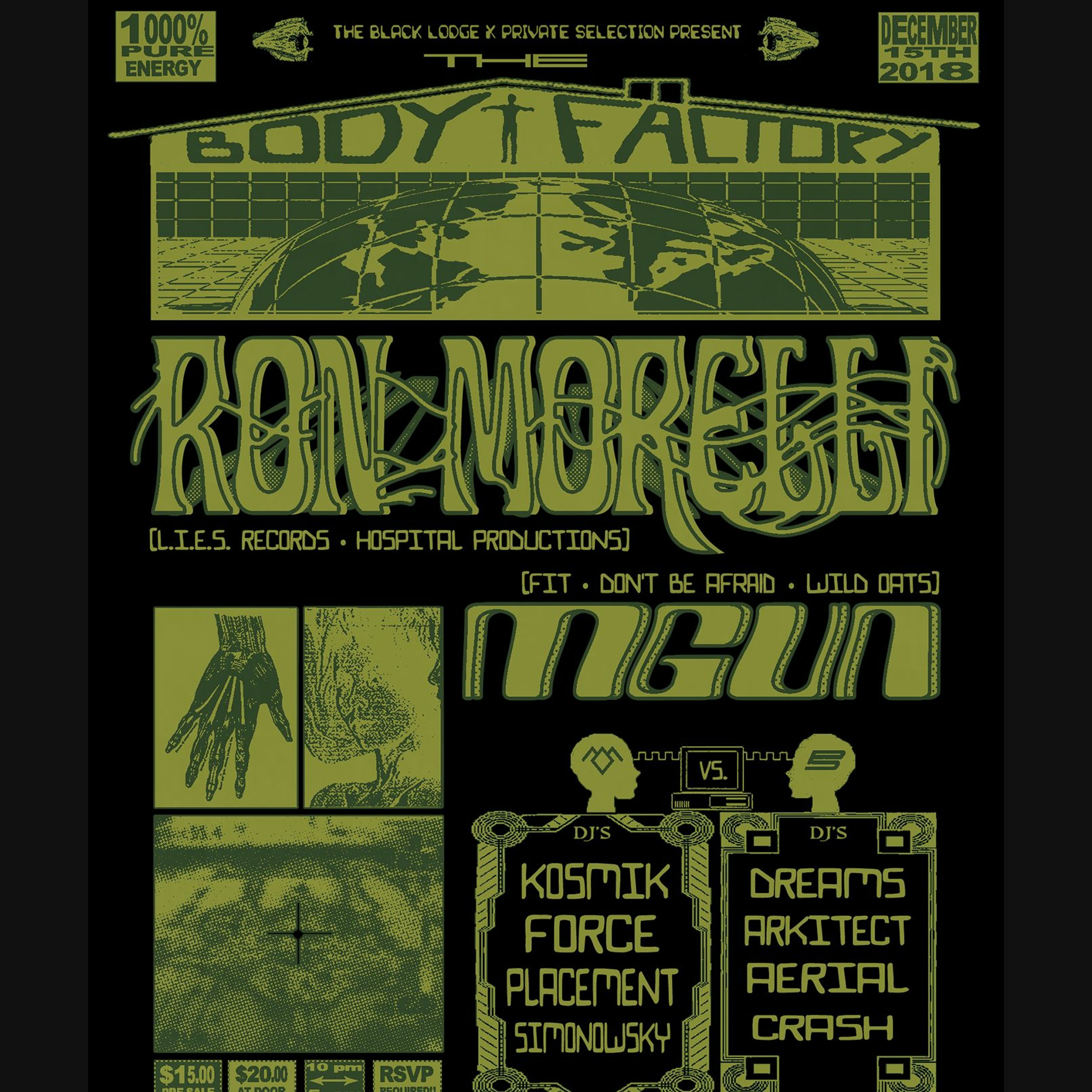 MGUN aka Manuel Gonzales Live At The Body Factory episode artwork