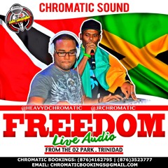 CHROMATIC SOUND [HEAVY D & JR] - FREEDOM LIVE AUDIO [TRINIDAD]