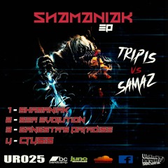 UR025 - SamaZ & Tripis - Gangsta's Paradise - Shamaniak EP - Unknown Recordz