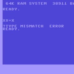 ?TYPE MISMATCH ERROR