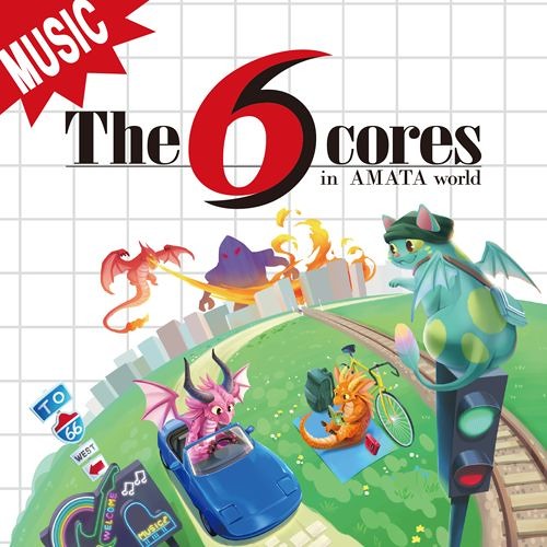 The 6cores Reference Melody  perform by Kaori.N(Chord stem)