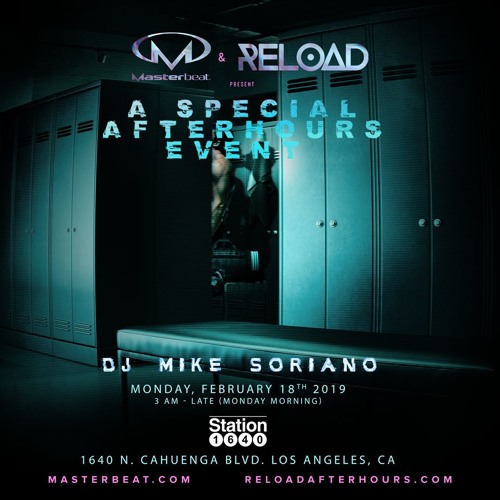 Mike Soriano Pres. RELOADED (Circuit, Tribal, House)