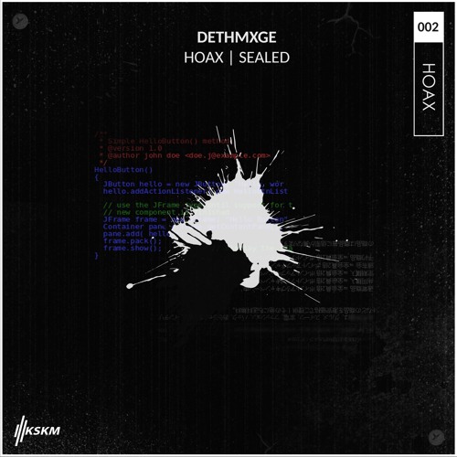DETHMXGE • HOAX (OUT NOW) ♳RIPdethmxge♳