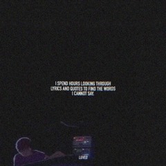 Things I Need To Say