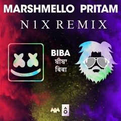 Marshmello X Pritam - BIBA Ft. Shirley Setia (N1X Remix)