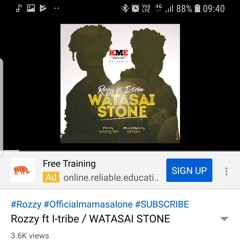 Rozzy ft I-Tribe -Watasie Stone