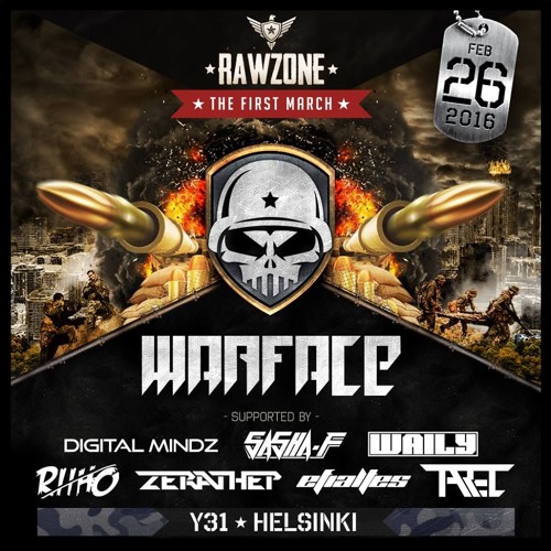 Event AV production - Rawzone DJ intro of Digital Mindz & Riiho