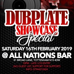 DUBPLATE SHOWCASE FEB 2019 (2/2) UNITY SOUND, NASTY ROCKERS, FOUNDATION & GI ROADSHOW