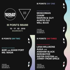 AAAA Live | Boiler Room x III Points Festival