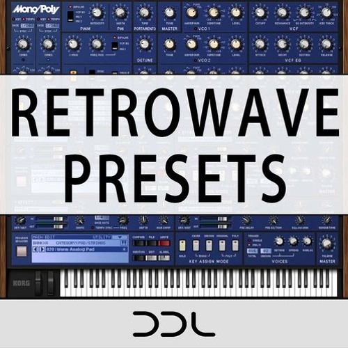 Deep Data Loops Retrowave Presets For KORG MONO POLY-DISCOVER