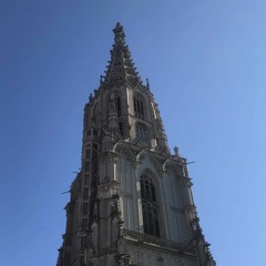 Church Bells at noon from the top of the Cathedral of Bern (Switzerland)