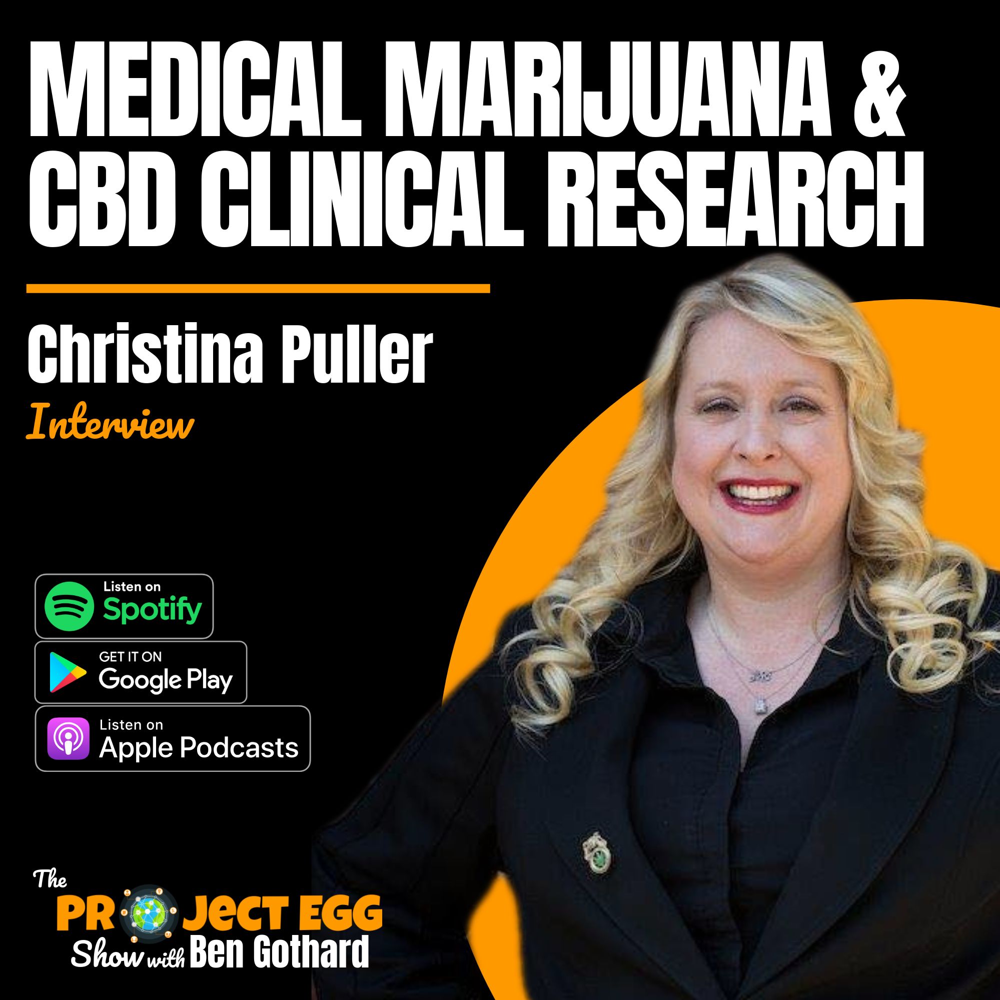 Medical Marijuana & CBD Clinical Research: Christina Puller episode artwork