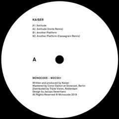 Kaiser - Solitude (Invite Remix) [MDC001 | A2 | Premiere]