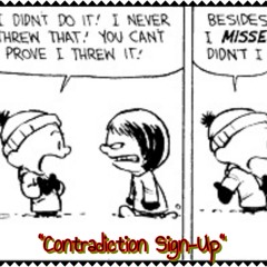 Contradiction Sign-Up