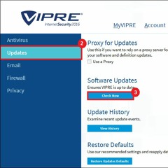 Enable Automatic Updates In Vipre Antivirus Premium