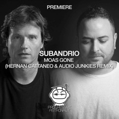 PREMIERE: Subandrio - Moas Gone (Hernan Cattaneo & Audio Junkies Remix) [Serendeep]