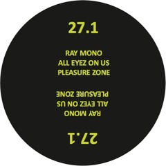 PLZ027.1 - Ray Mono - All Eyez On Us (Pleasure Zone)