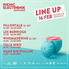 PillowTalk (Michael Tello DJ Set) - Live At Piknic Electronic, Chile for Parties4Peace