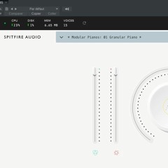Labs Modular Pianos - Granular Piano - Only One Preset