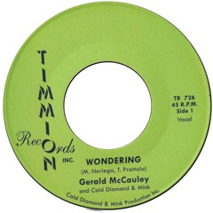 "Wondering" - Gerald McCauley