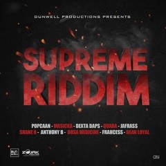 Supreme Riddim Mix (2019) Popcaan,Masicka,Shane O,JaFrass,Quada & More (Dunwell Productions)