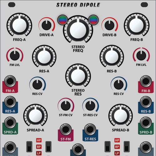 Steady State Fate Stereo Dipole Quad Filter Audio Examples