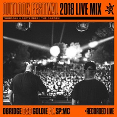 dBridge b2b Goldie ft SP:MC - Live at Outlook 2018
