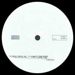 If I Can't Love You