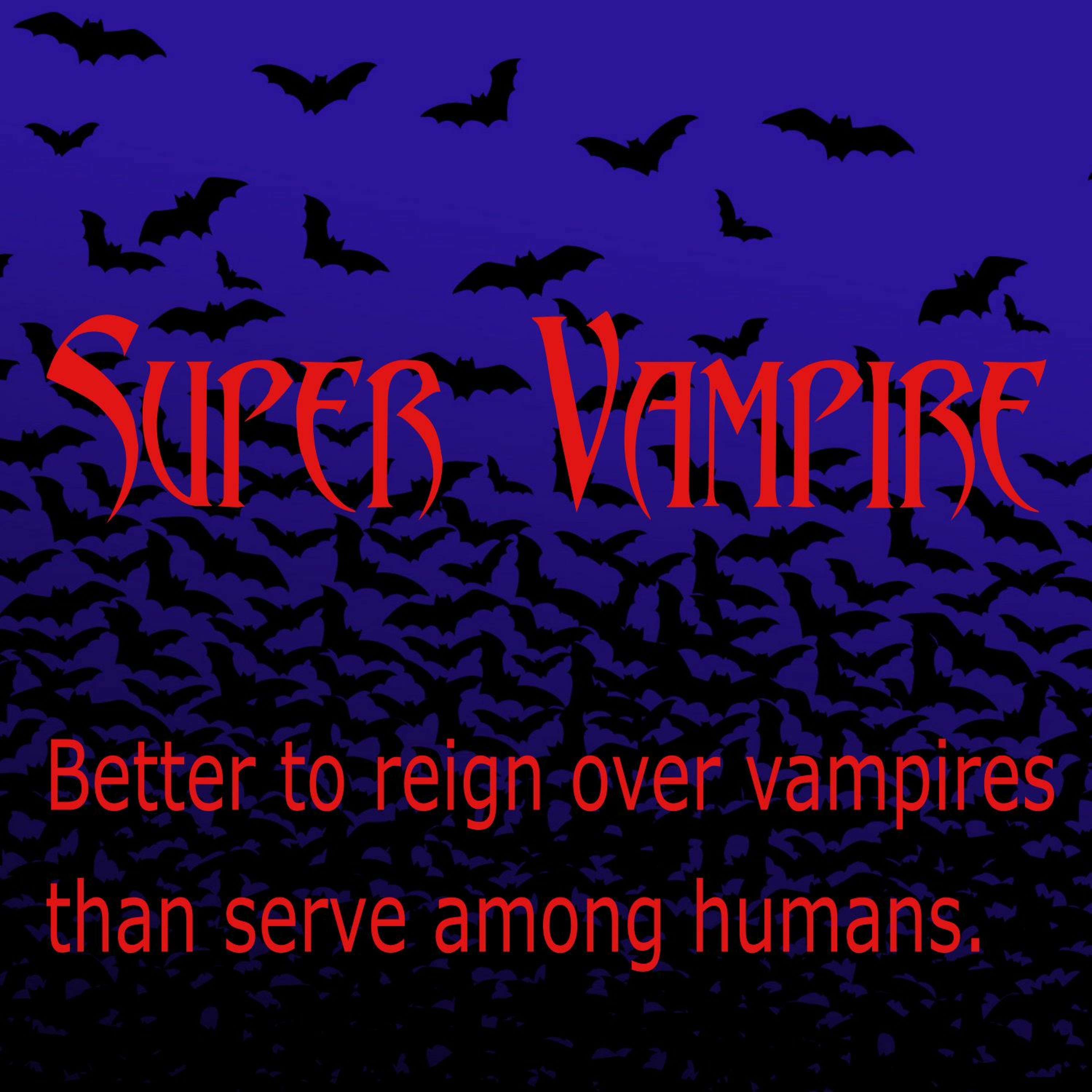 Super Vampire (mini pilot) episode artwork