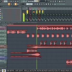 100 bpm - Hp 2019 - Reggaeton New Remix Santo Dj ft Maluma (Intro scratch)