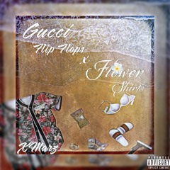 Gucci Flip Flops X Flower Shirts