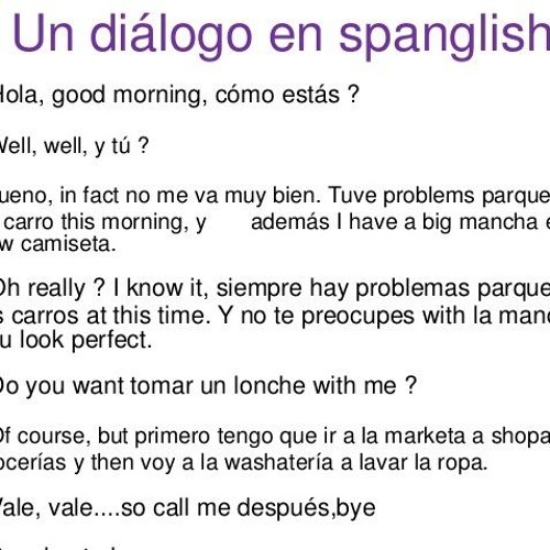 Spanglish mix 8